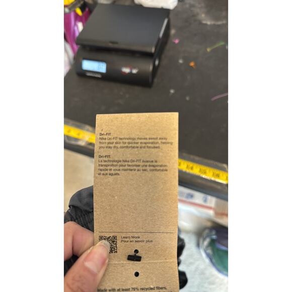 Nike Dri Fit back gray running shorts athletic performance size L - Picture 12 of 13